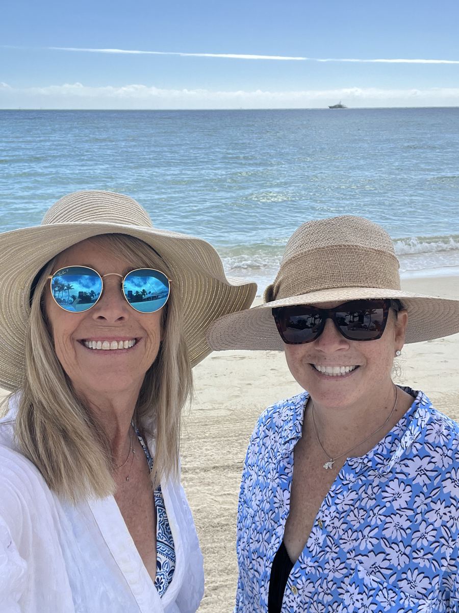 Diane living a little with family and friends