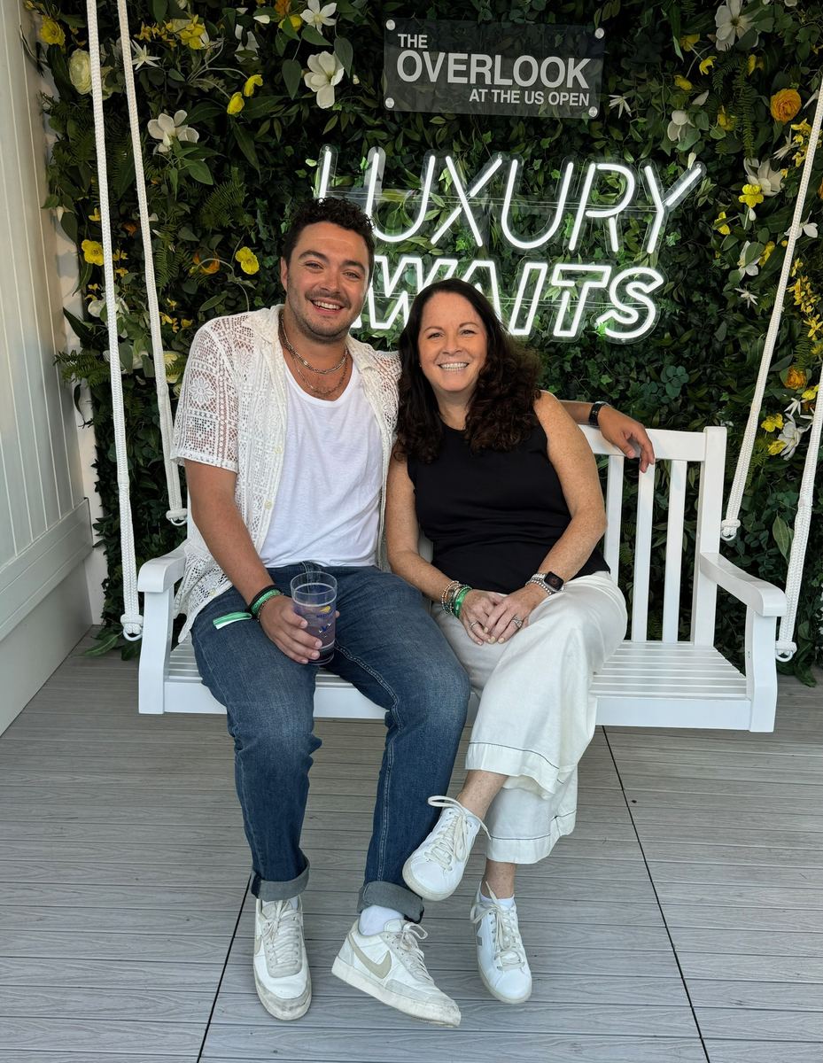Diane living a little with family and friends