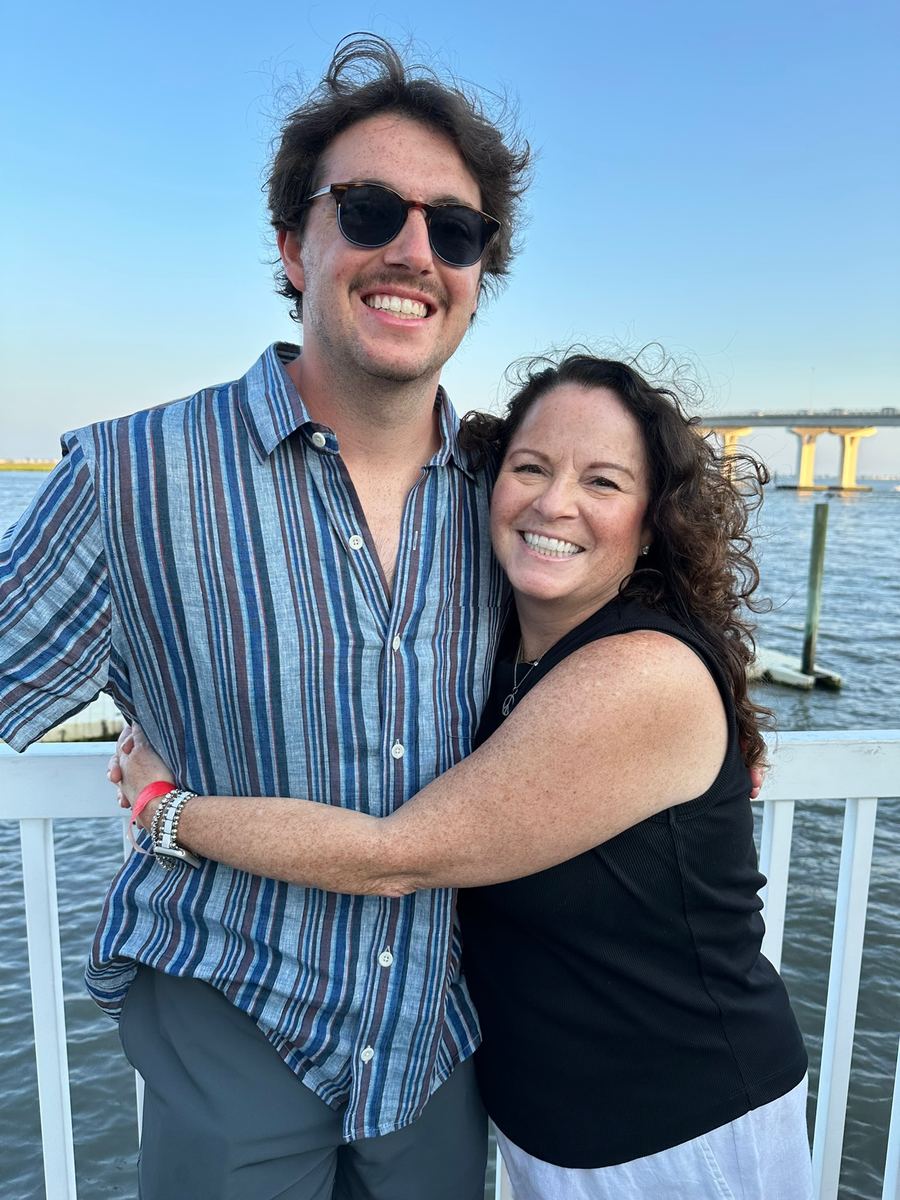 Diane living a little with family and friends
