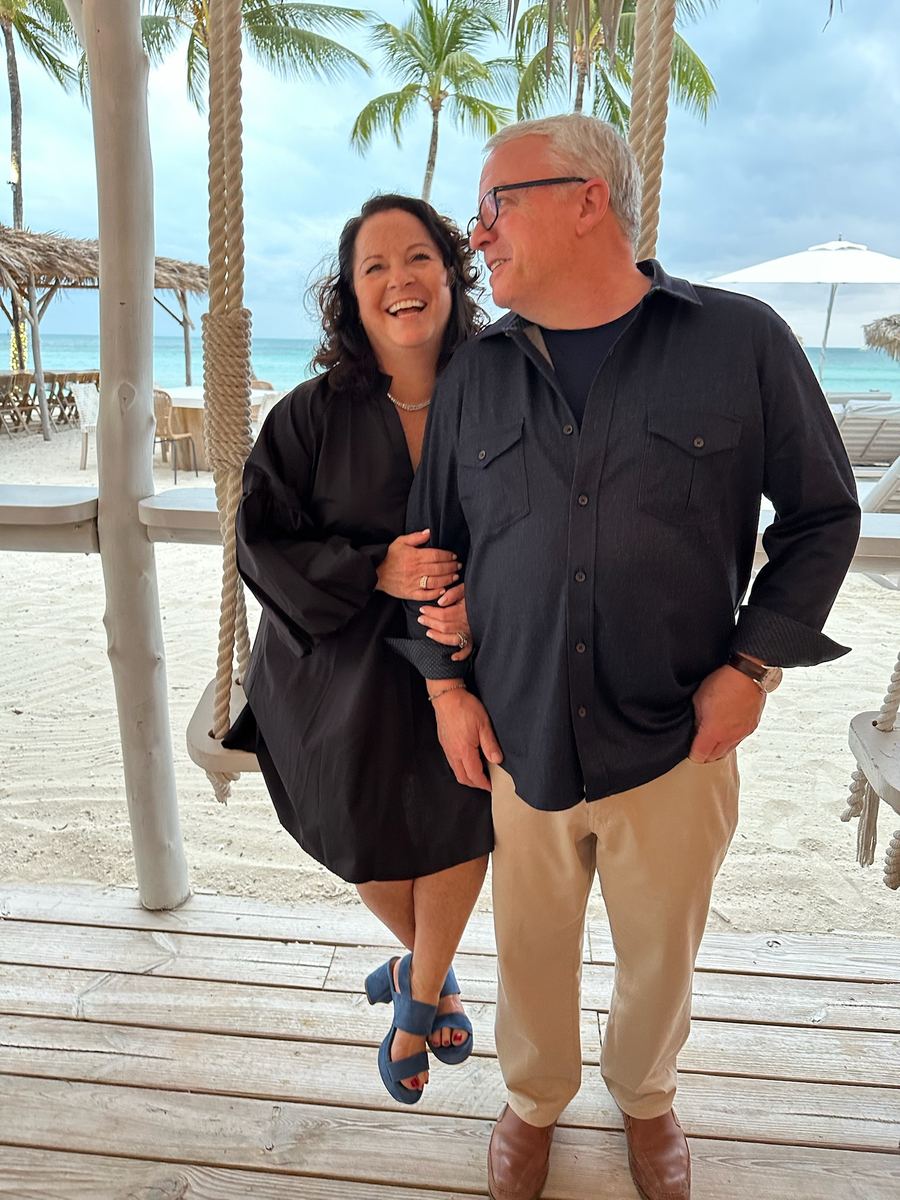 Diane living a little with family and friends