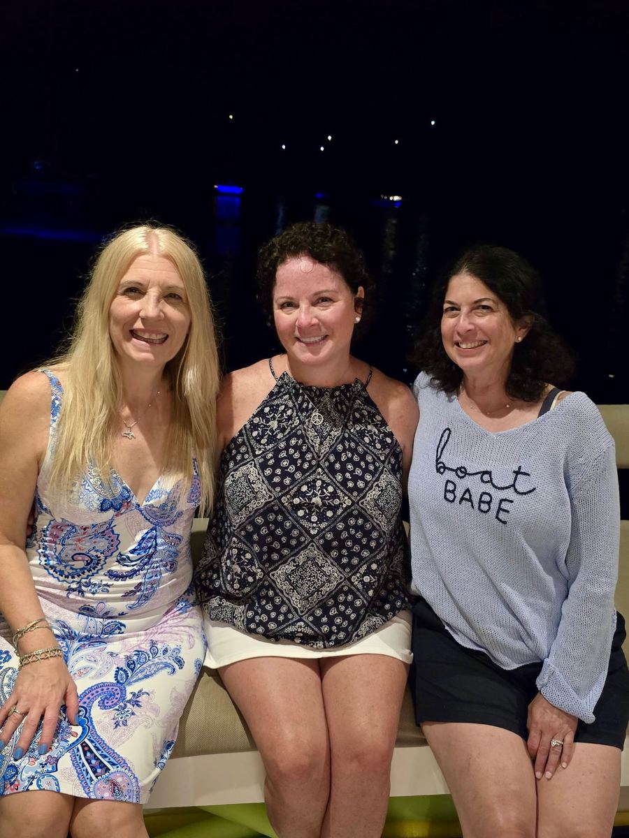 Diane living a little with family and friends