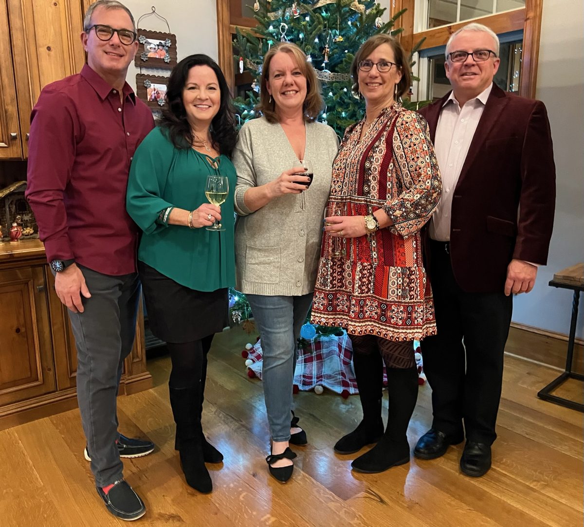 Diane living a little with family and friends